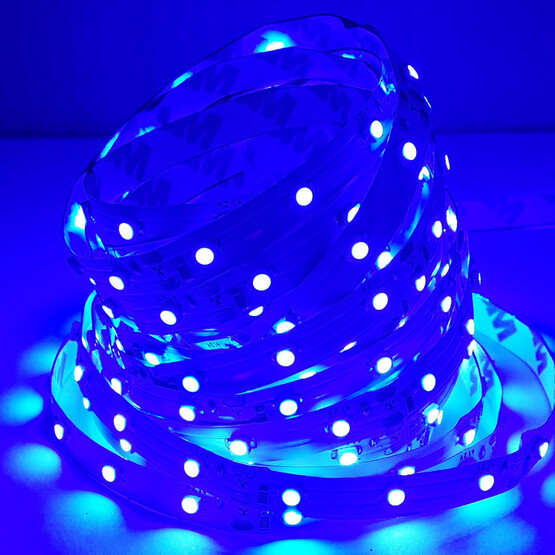 Tek-iş Şerit Led Mavi Dış Mekan 2 metre Tek Çip 