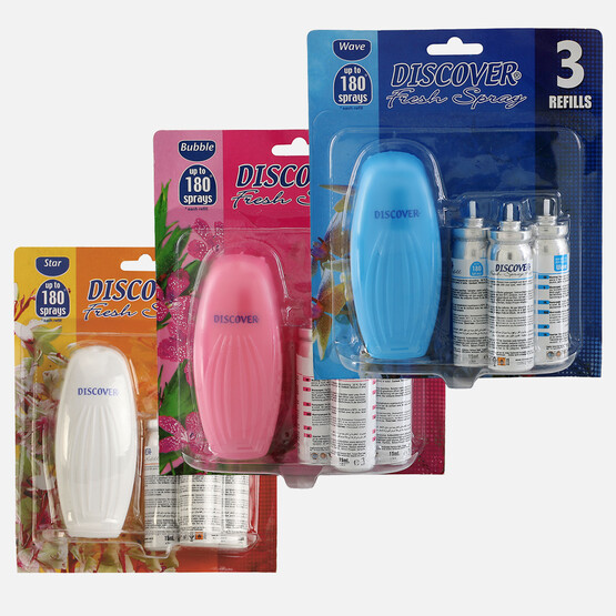 Discover Maxi Set Kokulu 3'lü Yedek Sprey