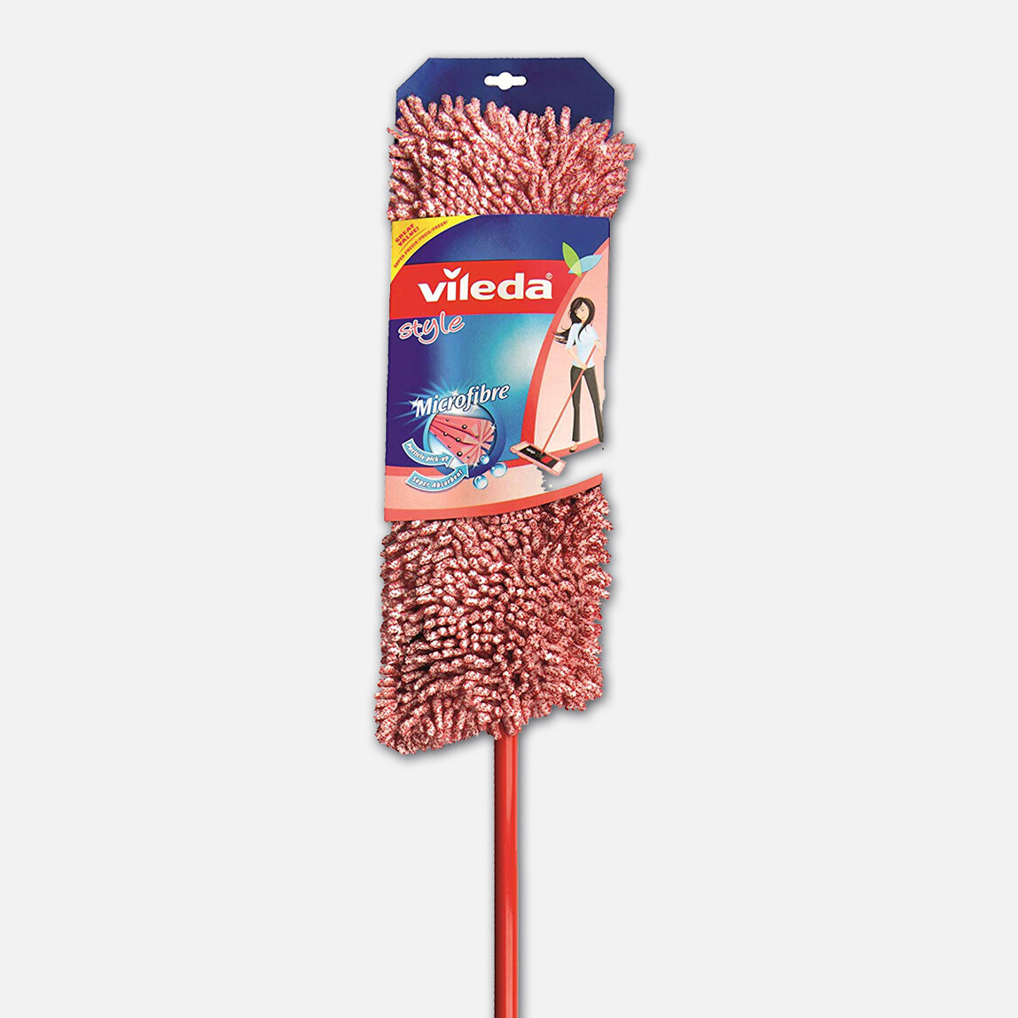    Vileda Style Mikrofiber Yer Temizlik Seti 
