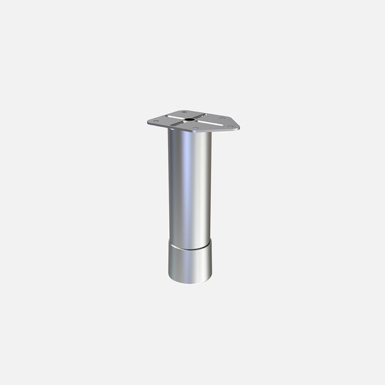 Tempo R42 Toprak Baza 15 cm Mat Krom  