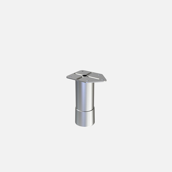 Tempo R42 Toprak Baza 10 cm Mat Krom  