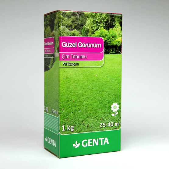 Genta Güzel Görünüm Çim Tohumu 1 kg 