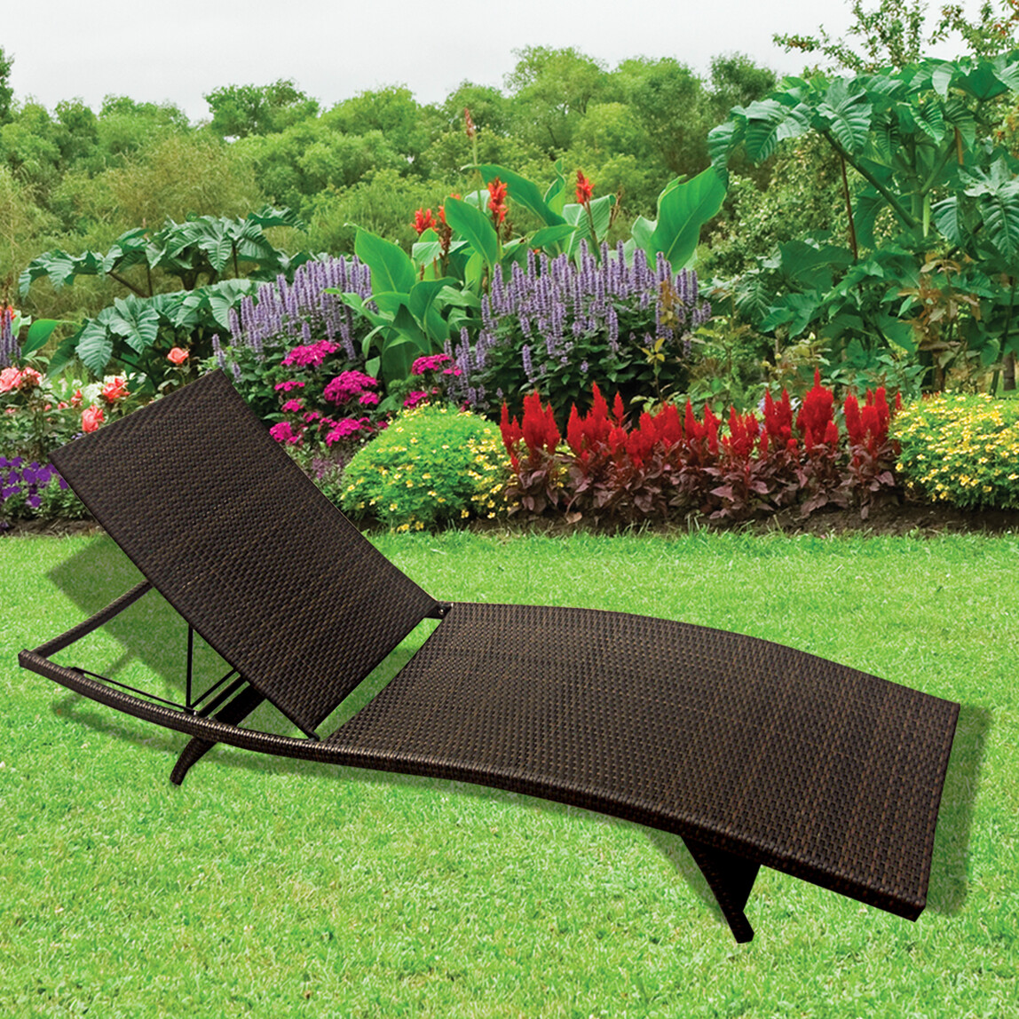    Sunfun Merle Rattan Şezlong  