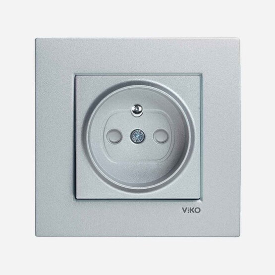 Viko Novella Füme Çocuk Korumalı Ups Priz 