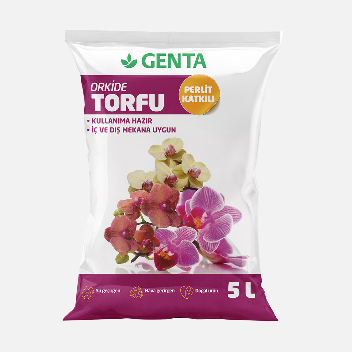    Genta Orkide Toprağı 5 lt  