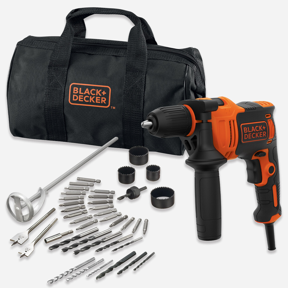    Black&Decker BEH710S 710W Darbeli Matkap  