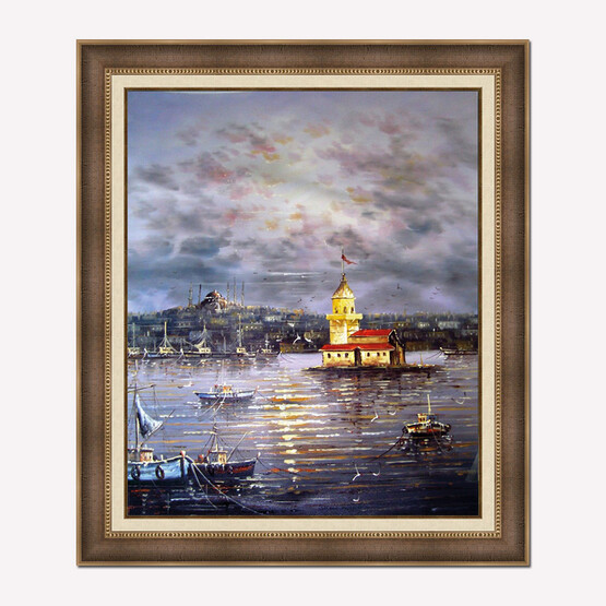 Artprint 50x60 cm Çerçeveli Yağlı Boya Resim