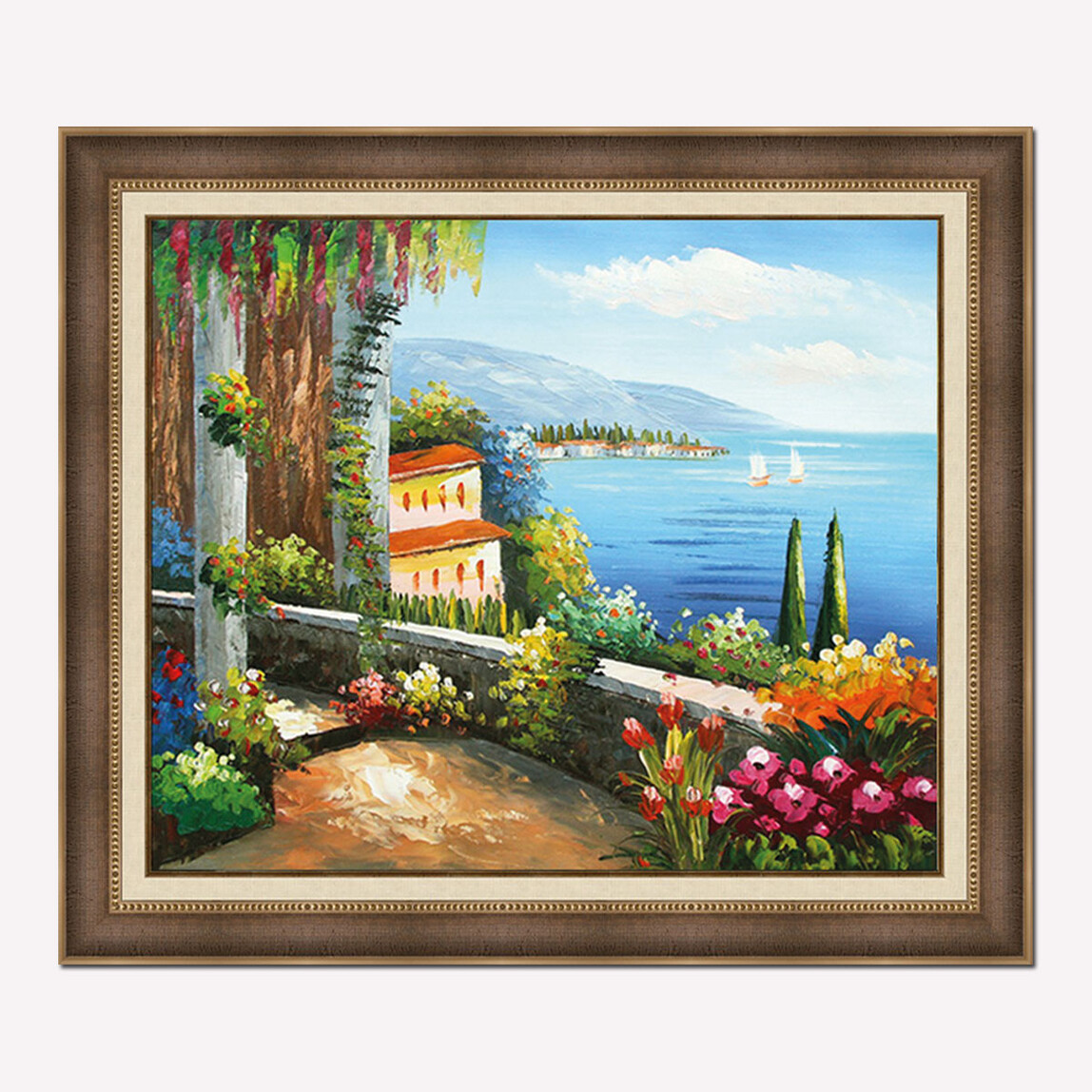    Artprint 50x60 cm Çerçeveli Yağlı Boya Resim 