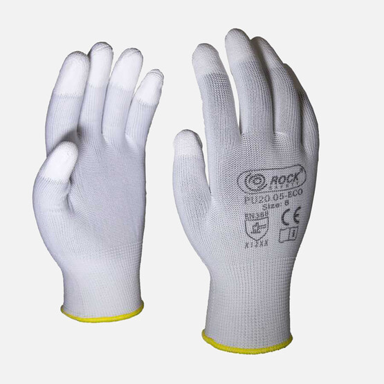 Aran Safety E11 Verde Parmak Ucu Kaplı PU Eldiven