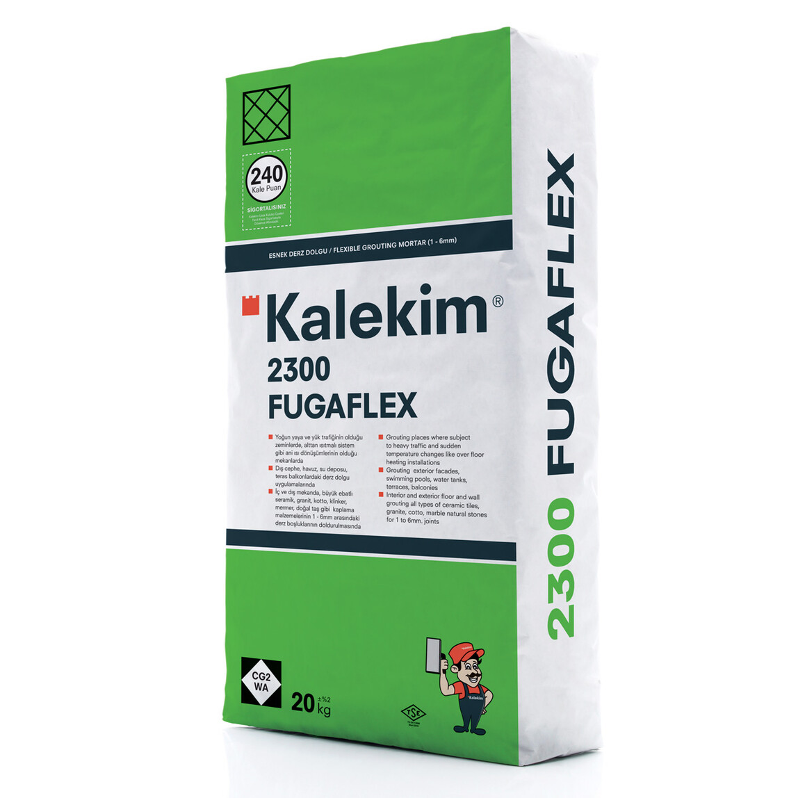    Kalekim 2386 Fuga Flex Avanos Bej Derz Dolgusu 5Kg     
