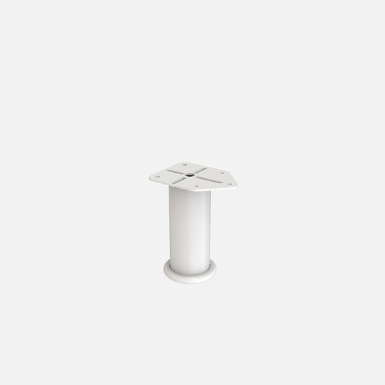 Tempo R42 Mobilya Ayağı 10 cm Beyaz  