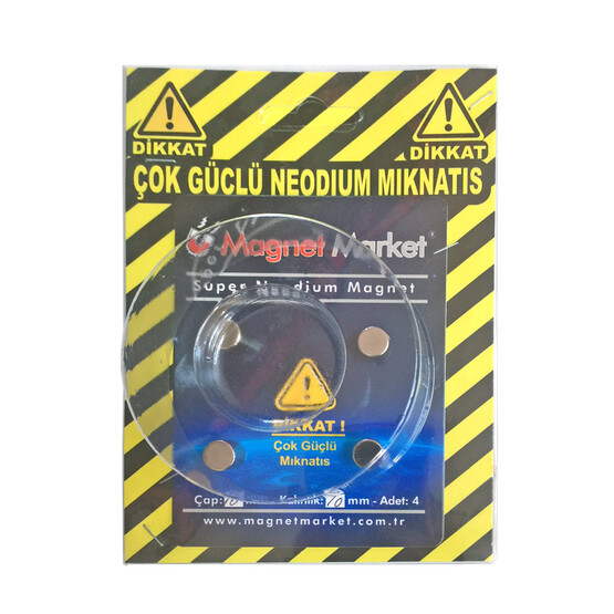 Magnet 4' lü Mıknatıs  