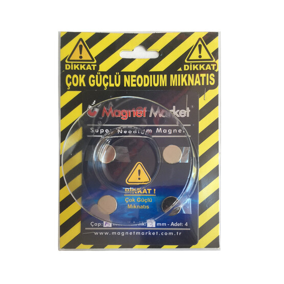 Magnet 4' lü Mıknatıs  