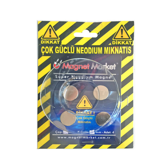 Magnet 4' lü Mıknatıs  