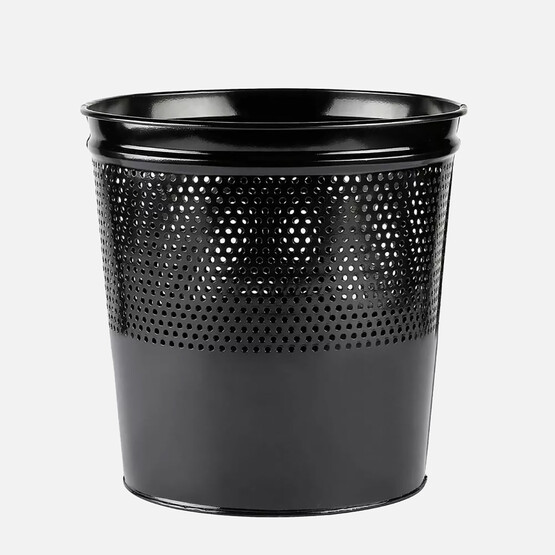 Regalux Metal Çöp Kovası Siyah