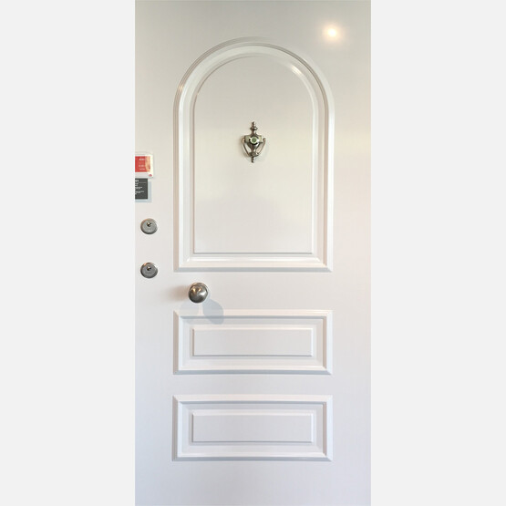 K 2301 Alüminyum Panel Kapı Beyaz