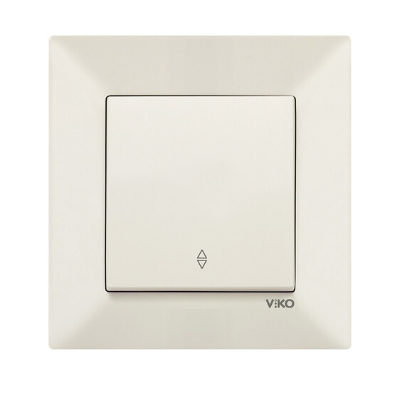 Viko Meridian Krem Vavien Çocuk Korumalı Priz 