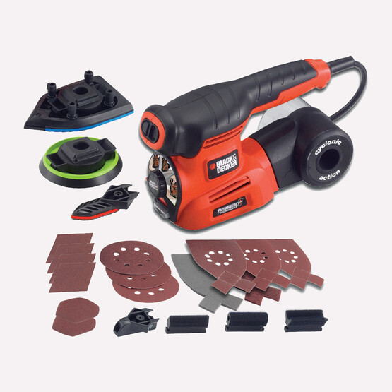 Black&Decker KA280K 220W Çok Amaçlı Zımpara 