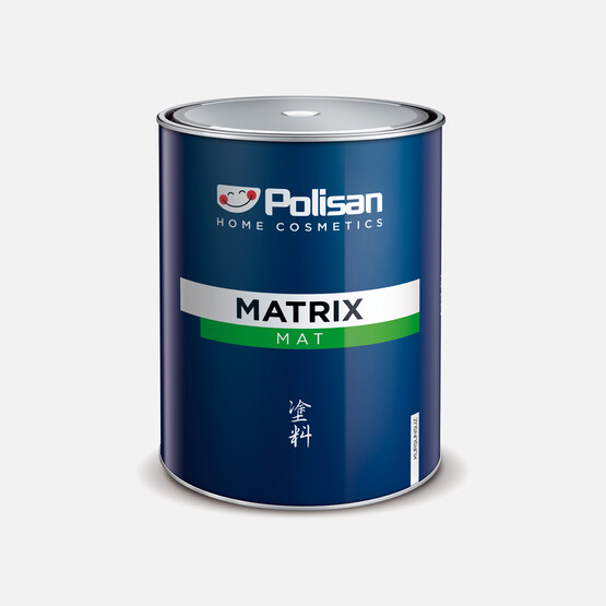 Polisan 0,75 lt Matrix Mat Siyah 