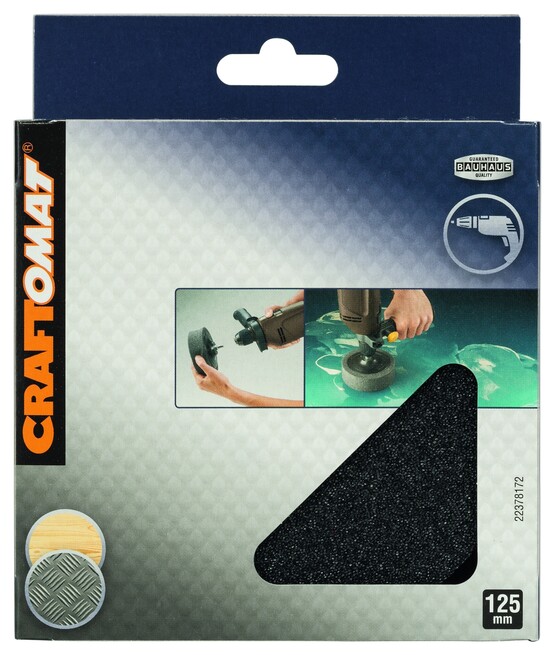 Craftomat Polisaj Süngeri Çapı: 125 mm 
