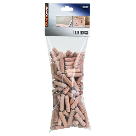 Craftomat Dübel 10x40 mm (120 adet) 