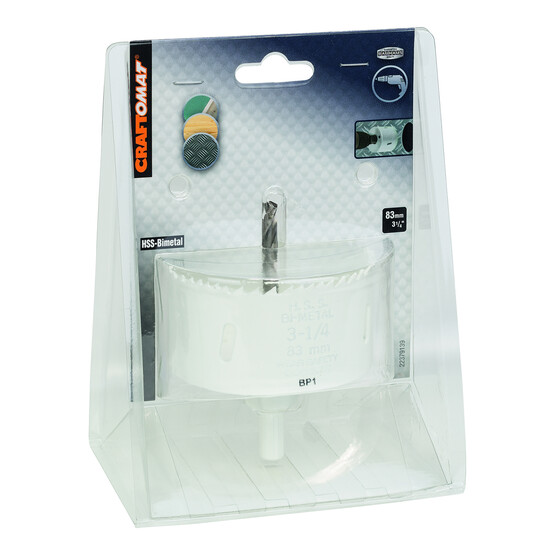 Craftomat HSS-BiM Delik Açma Testere Ucu 83 mm 
