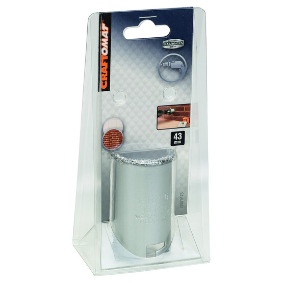 Craftomat HM Delik Açma Testeresi 43 mm 