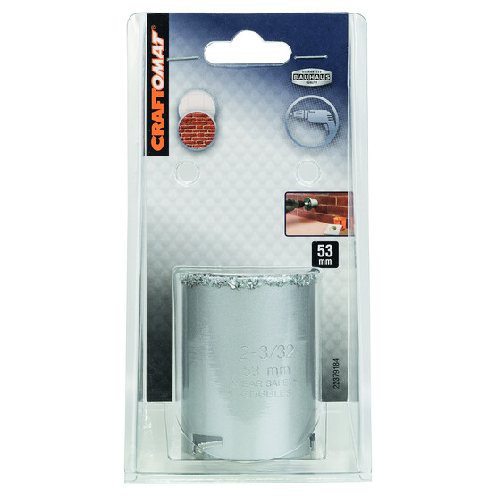 Craftomat HM Delik Açma Testeresi 53 mm 