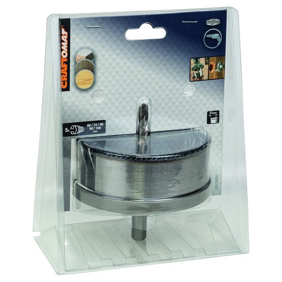 Craftomat Delik Açma Testere Set 68-100 mm 