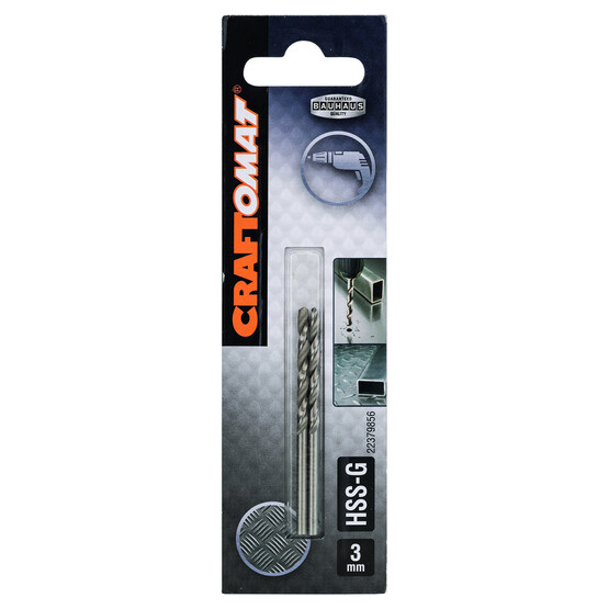 Craftomat HSS-G Metal Matkap Ucu 3 mm 