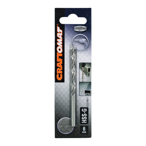 Craftomat HSS-G Metal Matkap Ucu 6 mm 