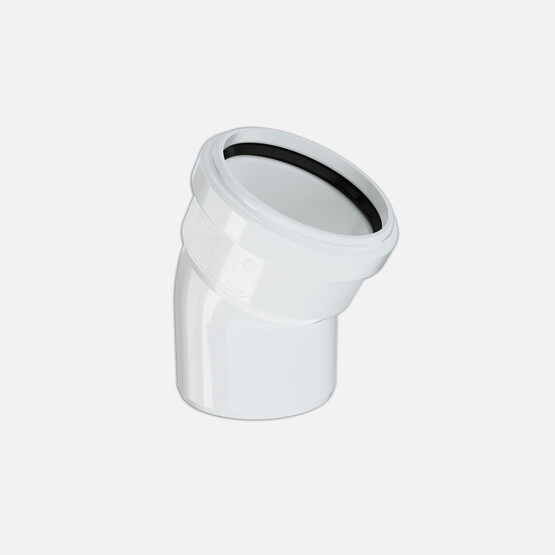 Hakan Boru 110X45 mm Dirsek Pvc-U  