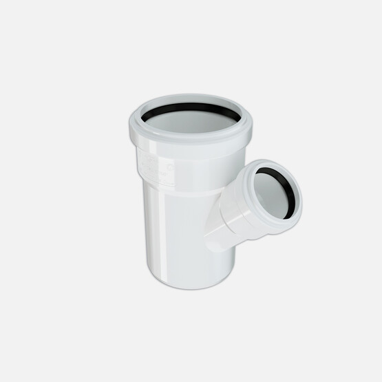 Hakan Boru 75X50 mm Çatal 45 Pvc-U  