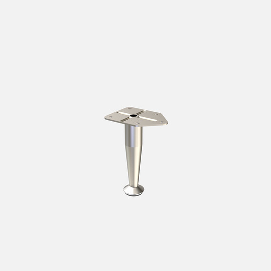 Tempo R25 Konik Baza 12 cm Mat Nikel  