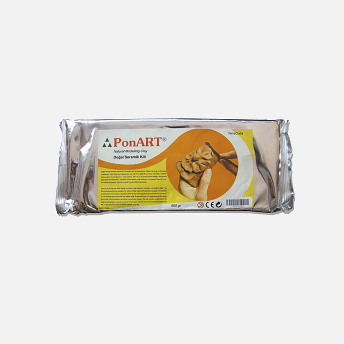    PonArt  Seramik Kili Terrecotta 500 gr  