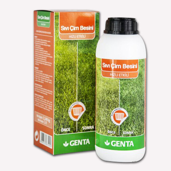 Genta Hızlı Etkili Sıvı Çim Besini 1 lt. 