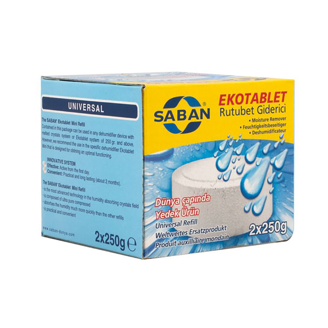    Saban Yedek Tablet Lavanta 2x250 Gr  