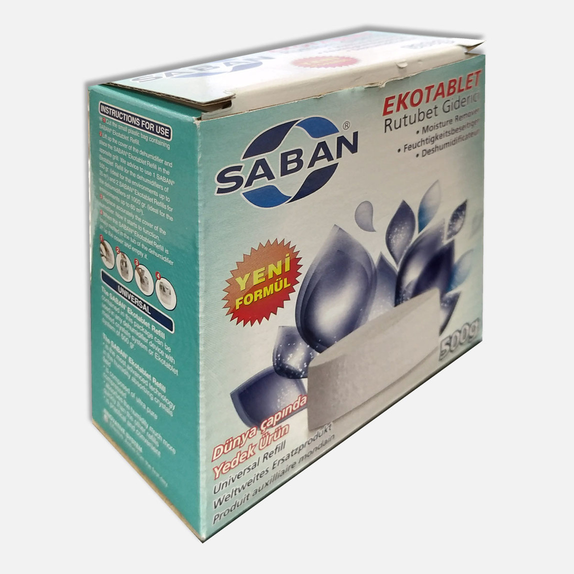    Saban Yedek Tablet Yeşil Elma 500 Gr 