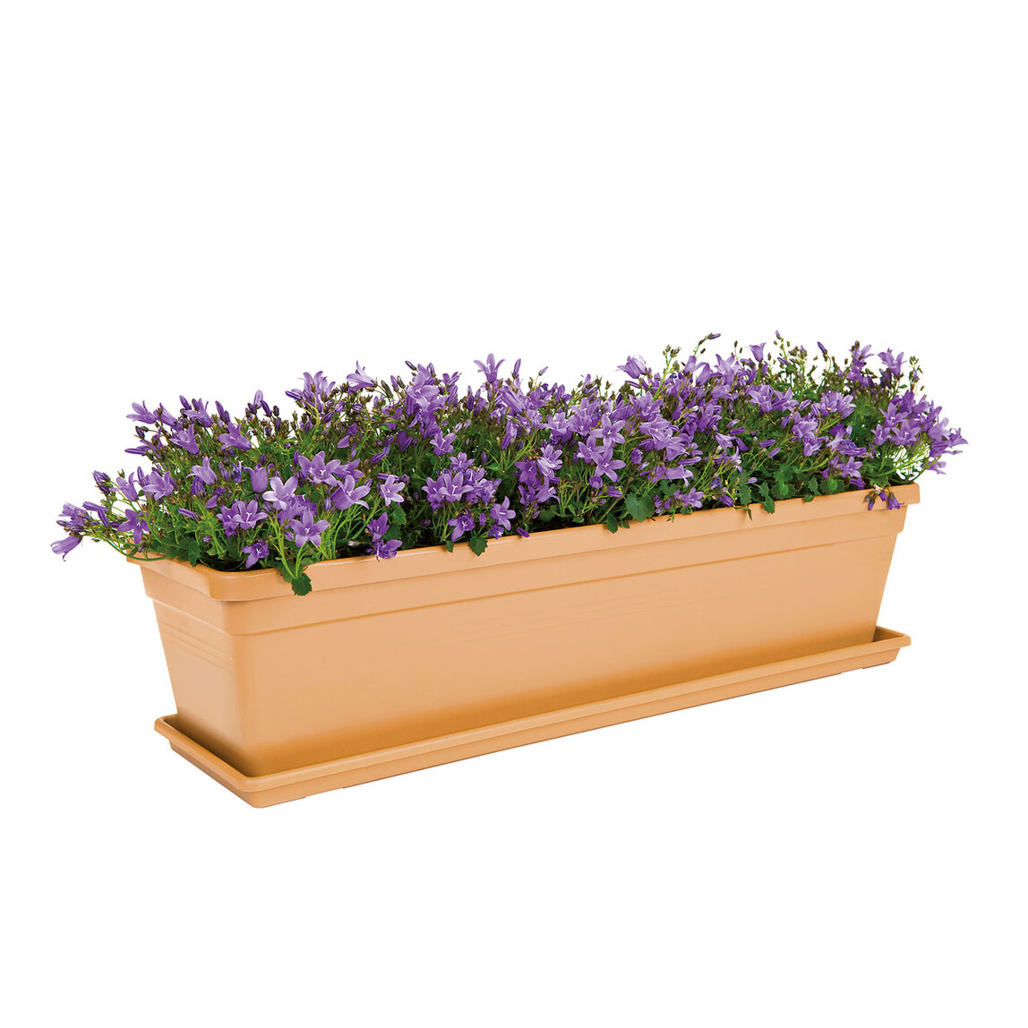    Elho Green Basics Balkon Saksısı Kahve 80 cm  