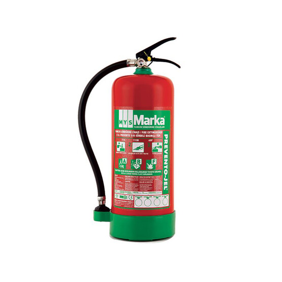 Marka 6 Lt.Yangın Tüpü Prevento-Jel  