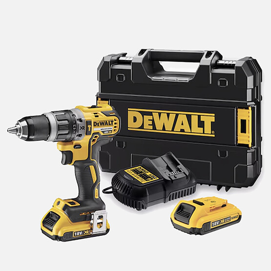 Dewalt DCD796D2 18V 2 Ah Li-ion Kömürsüz Şarjlı Darbeli Matkap 