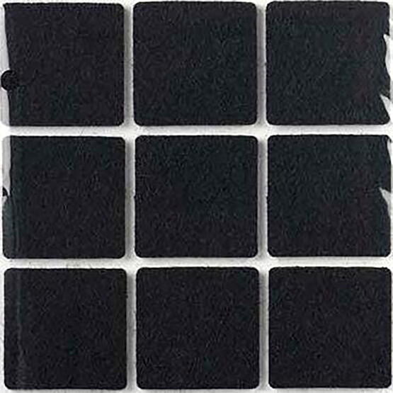 Adilon Yapışkanlı Keçe 35x35mm 9'lu Siyah 