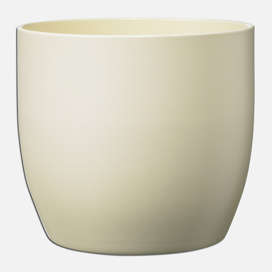 Basel Fashion Ekru Saksı 14 cm