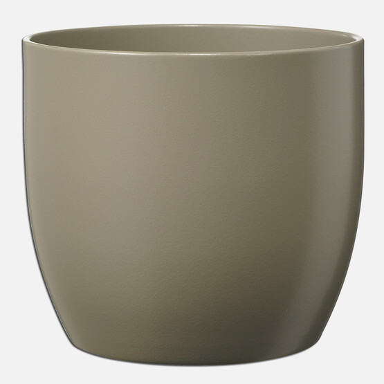 Basel Fashion Gri Saksı 21 cm 
