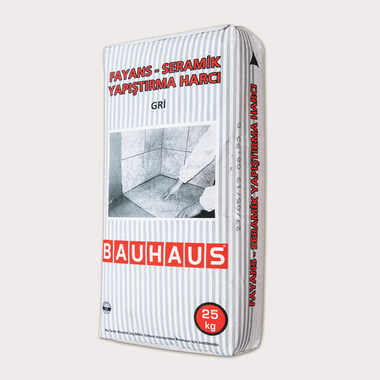 Baumit BAUHAUS Seramik Fayans Yapıştırıcısı Gri C1 Sınıfı 25kg
