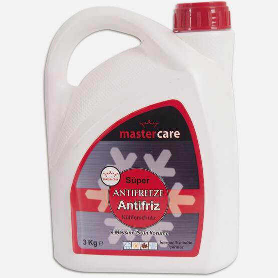 Mastercare -37C Organik Antifrizli Cam Suyu Çeşitli Miktarlarda-Kırmızı 