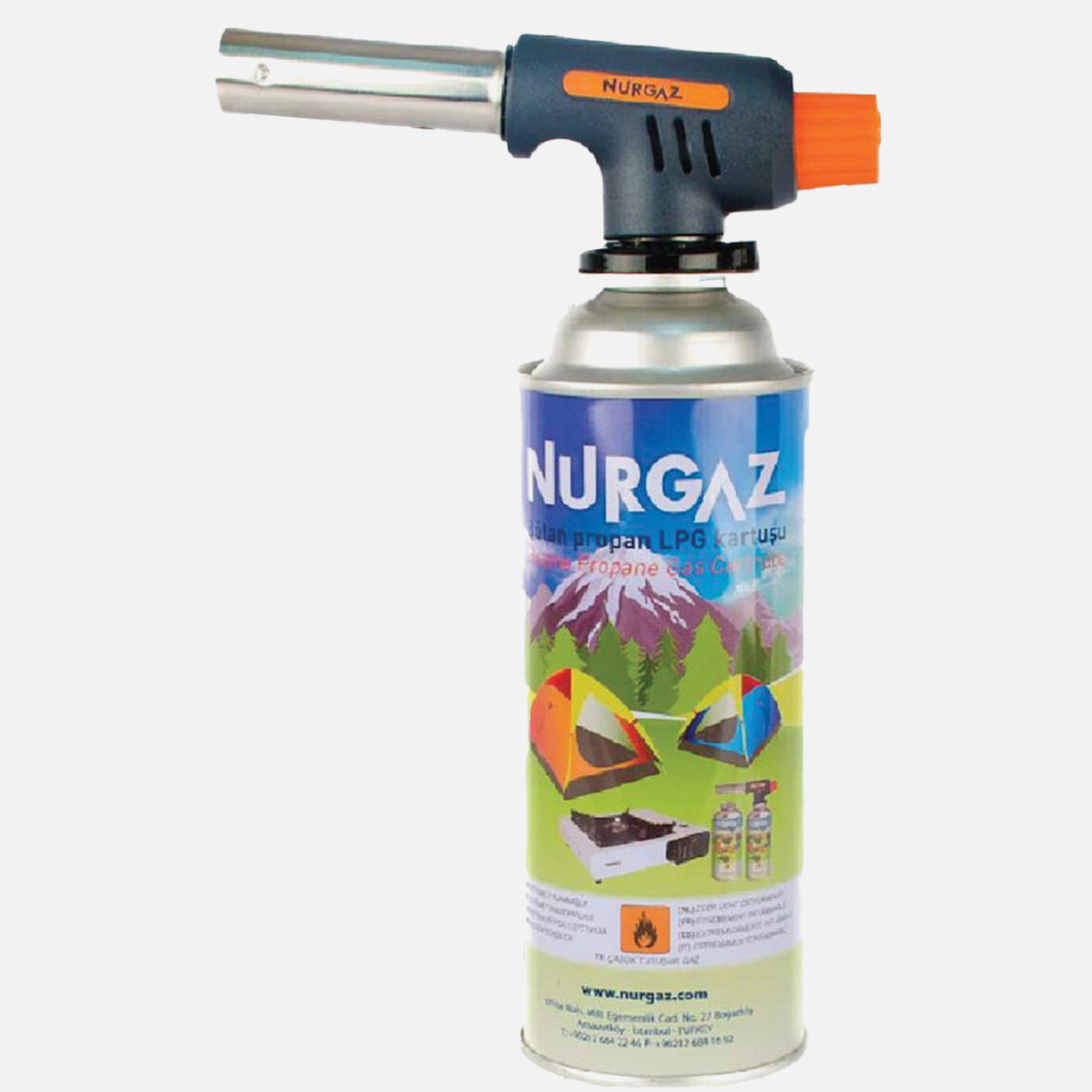    Nurgaz Turbo Torch Pürmüz 220 gr Valfli  