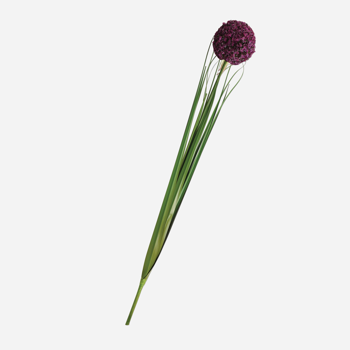    Allium Yapay Çiçek Mor  