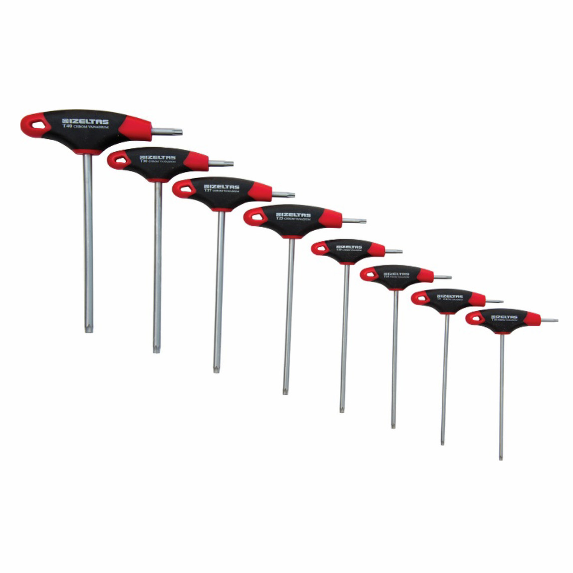    İzeltaş Allen Anahtar Takımı Torx T Tip 8 Parça 