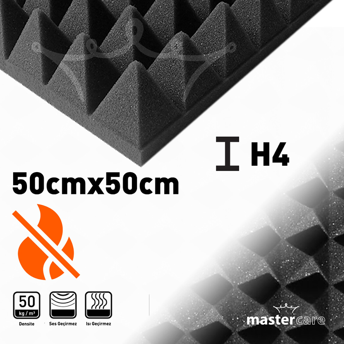    Mastercare 50cmx50cm Yanmaz Piramit Yükseklik 4 cm Mastercare 